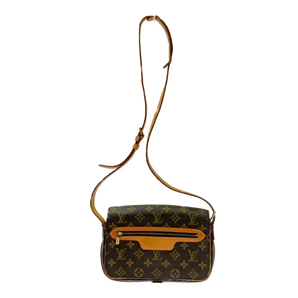 LOUIS VUITTON Monogram Saint Germain Shoulder Bag Brown